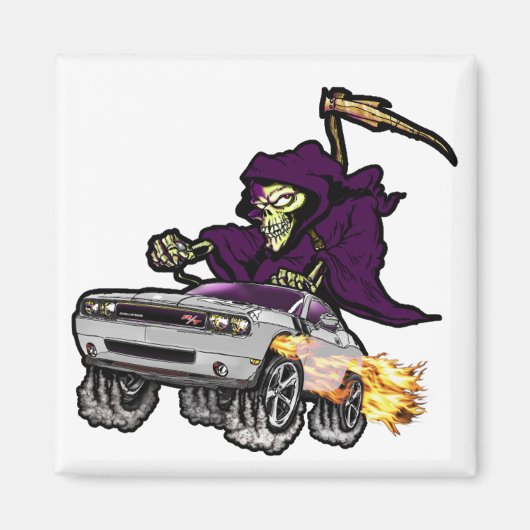 銀チャレンジャーR/Tマグネット マグネット (正面)