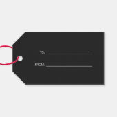 銀トナカイ ギフトタグ (裏面横)