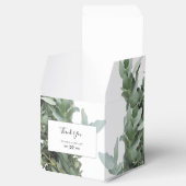 銀ドル結婚ユーカリ フェイバーボックス (オープン)