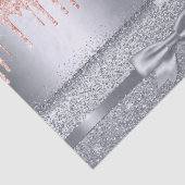 銀バラ金ゴールドグリッタードリップ赤面エレガントボウ 薄葉紙 (詳細)