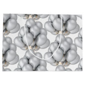 銀バルーン紙抱き枕 ラージペーパーバッグ (裏面)