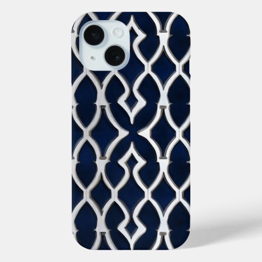 銀パタエレガントーン Case-Mate iPhoneケース (裏面)