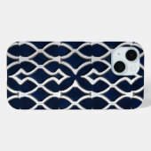 銀パタエレガントーン Case-Mate iPhoneケース (裏面 (横))
