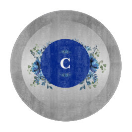 銀パーソナライズされた花びら:フローラ美しい カッティングボード