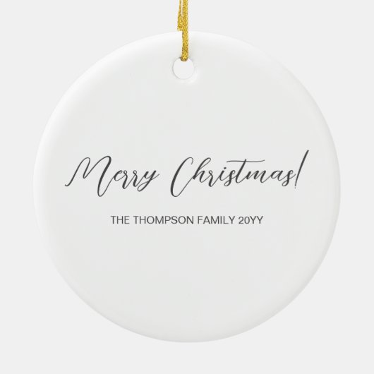 銀フェイクグリッターテクスチャー飛び鹿の形状 セラミックオーナメント (裏面)