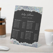 銀フェイクグリッター続行価格表 台座サイン (インサイチュ)