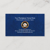 銀フェイク管蛇口青水グランジ栓 名刺 (裏面)