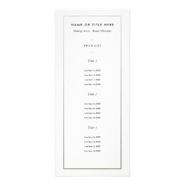 銀フェイク縁どオン白 | ラックモダンカード ラックカード