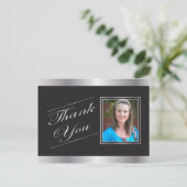 銀フォーマル礼葉書 ポストカード (スタンド正面)