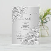 銀フローラエレガントレモダンス 招待状 (スタンド正面)