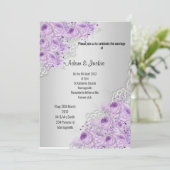 銀フローラエレガントレモダンス 招待状 (スタンド正面)