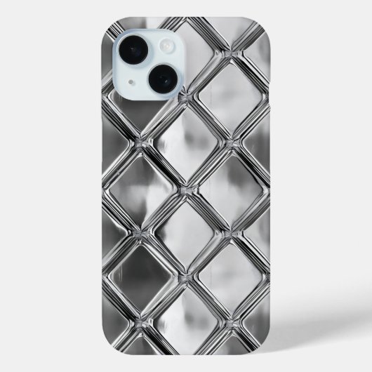 銀プレート模様 Case-Mate iPhoneケース (裏面)