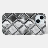 銀プレート模様 Case-Mate iPhoneケース (裏面 (横))