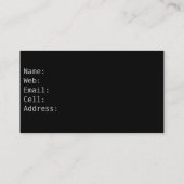 銀マーキュリー買ディメが金大切貨を売る 名刺 (裏面)