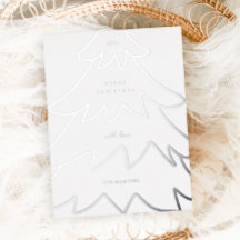 銀ミニマルのクリスマスツリー