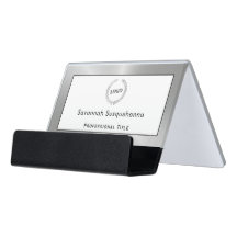 銀ミニマルロゴプロフェッショナル