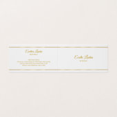 銀ミニマル色ストライプ色の背景 名刺 (外部フラット)