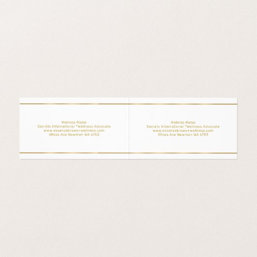 銀ミニマル色ストライプ色の背景 名刺 (内部フラット)