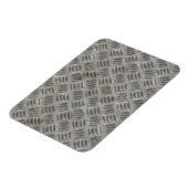 銀メタル格子模様 マグネット (左側)