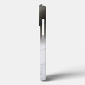 銀メタル波 Case-Mate iPhoneケース (裏面 / 左)