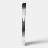 銀メタル波 Case-Mate iPhoneケース (裏面 / 右)