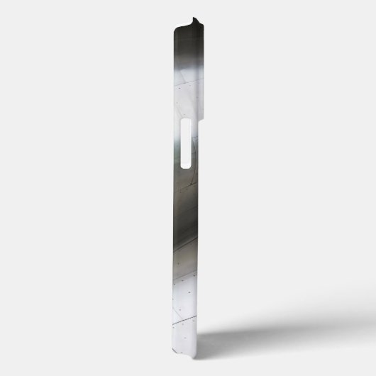 銀メタル波 Case-Mate iPhoneケース (裏面 / 右)