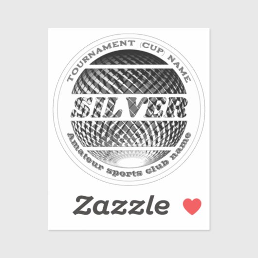 銀メダル2位決定戦 シール (シート)