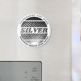 銀メダル2位決定者 マグネット