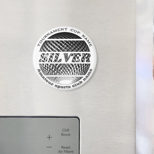 銀メダル2位決定者 マグネット