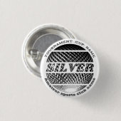 銀メダル2位決定者 缶バッジ (正面&裏面)