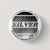 銀メダル2位決定者 缶バッジ (正面)