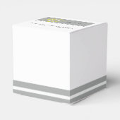 銀モダンとバターカップ花好きボックス フェイバーボックス (裏面サイド)