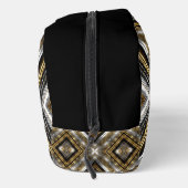 銀モダンと金ゴールドと黒のパターン ドップキット (右)