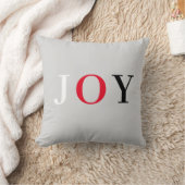 銀モダンの書の喜び クッション (ブランケット)