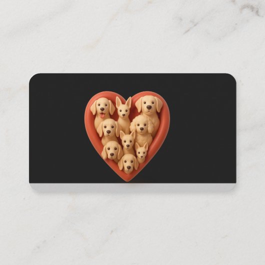 銀モダンアクセント付き黒の名刺 名刺 (裏面)