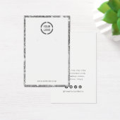 銀モダングリッターロカスタムゴ・イヤリング表示 (デスク)