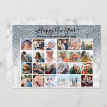 銀モダングリッター大理石スエレガントクリプト写真