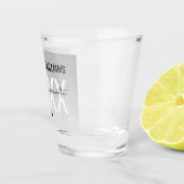 銀モダングリッター |卒業クラス ショットグラス (右)