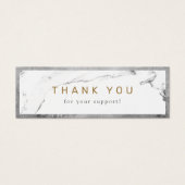 銀モダンフェイク大理石リュックスビジネス感謝していユー (正面)