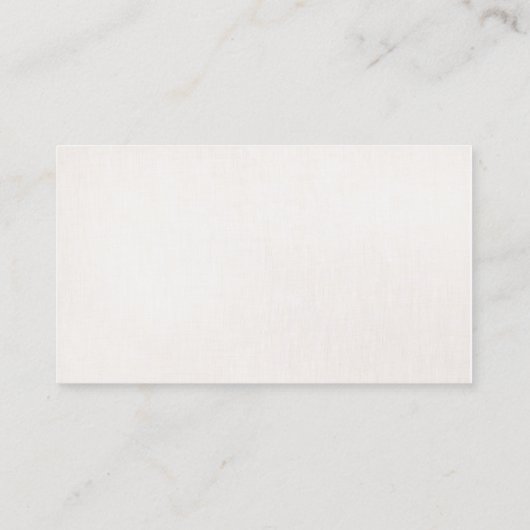 銀モダンフェイク製ストライプオンリネン 名刺 (裏面)