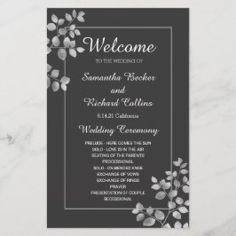 銀モダンフローラ