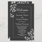 銀モダンフローラ (正面/裏面)