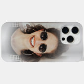 銀モダンメタリック1枚 Case-Mate iPhoneケース (裏面 (横))