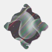 銀モダン水銀抽象芸術絵画液 フェイバーボックス (折り畳みなし)