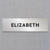 銀モダン社員 名札