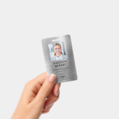 銀モダン金フェイク金の写真企業のID バッジ (手持ち)