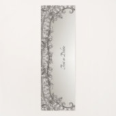 銀ヨガ華美モダンマット ヨガマット (正面)