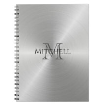 銀ラジアルメタリックモノグラム