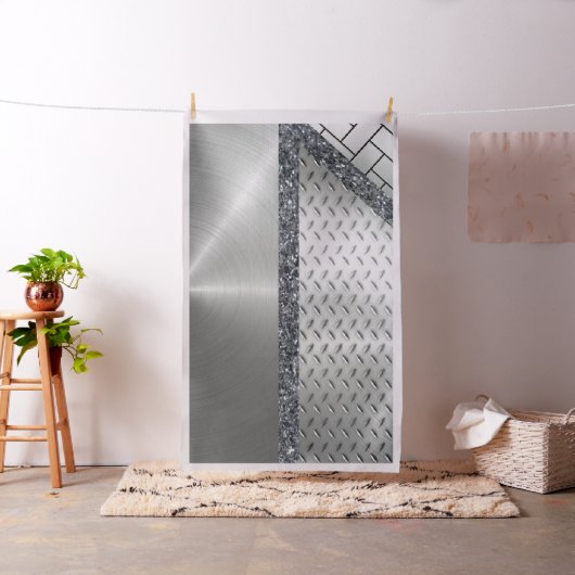 銀レンガ生地 ファブリック (インサイチュ)