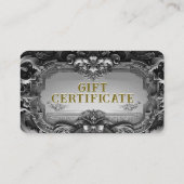 銀ロイヤリティギフト券 名刺 (裏面)